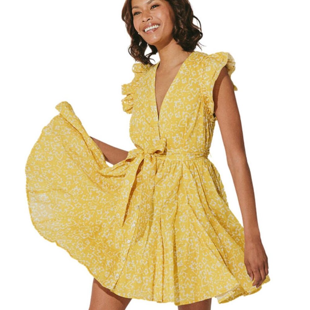 Cleobella Zia Mini Dress - Cassia